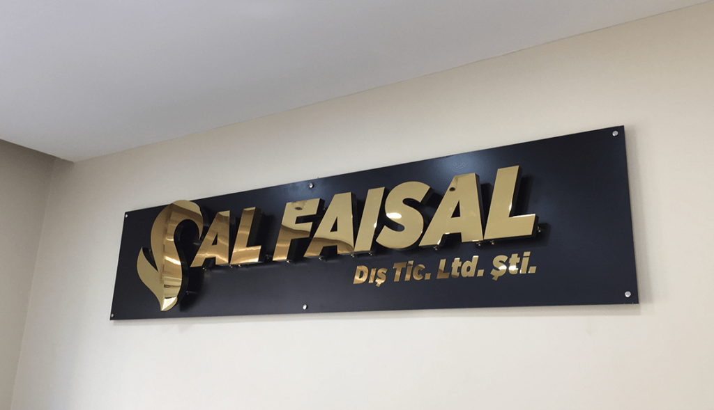 AL FAİSAL GOLD KUTU HARF
