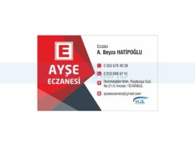 Ayşe Eczanesi Kartvizit Tasarımı ve Baskısı-min