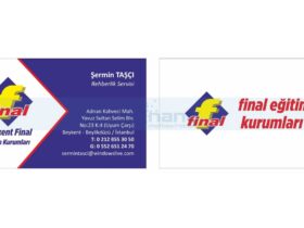 Final Okulları Kartvizit Tasarımı ve Baskısı-min
