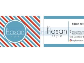 Hasan Style Kartvizit Tasarım ve Baskısı-min