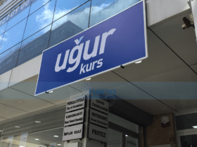 Uğur Kurs Vinil Germe Tabela